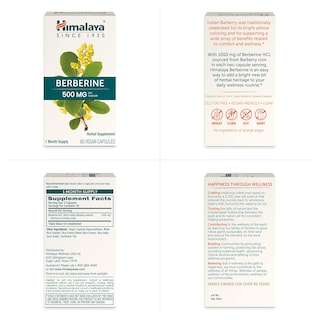 Foto 7 | Foto 7 | Suplemento De Berberina Del Himalaya 1000 Mg 60 Cápsulas Vegano - Venta Internacional.