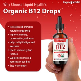 Foto 3 | Foto 3 | Suplemento Liquidhealth De Metil Vitamina B12 5000 Mcg (paquete De 2) - Venta Internacional.