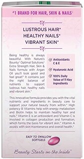 Foto 3 | Foto 3 | Suplemento Nature's Bounty Hair Skin & Nails 150 Cápsulas Blandas - Venta Internacional.