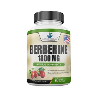 Foto 1 | Foto 1 | Suplemento American Standard Supplements Berberine 1800 Mg - Venta Internacional.