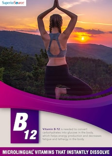 Foto 7 | Foto 7 | Suplemento De Vitamina B12 Superior Source, 10 000 Mcg, 60 Comprimidos - Venta Internacional.