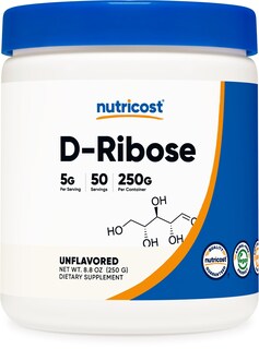 Foto 1 | Foto 1 | Suplemento Nutricost D-ribosa En Polvo, 250 G, 100% Puro - Venta Internacional.