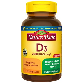 Foto 1 | Foto 1 | Suplemento Nature Made De Vitamina D, 2000 Ui, 220 Cápsulas Blandas - Venta Internacional.