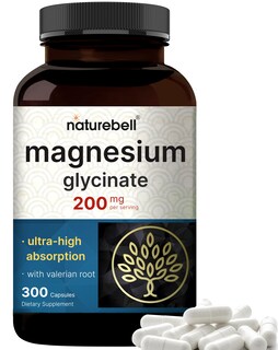 Foto 1 | Foto 1 | Suplemento De Glicinato De Magnesio Naturebell 200 Mg 300 Cápsulas - Venta Internacional.