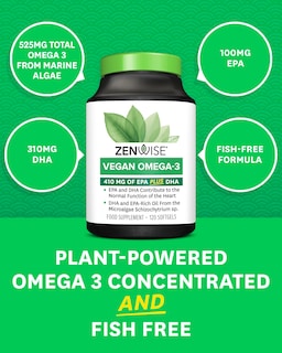 Foto 3 | Foto 3 | Suplemento Zenwise Health Vegan Omega 3 120 Cápsulas Blandas - Venta Internacional.
