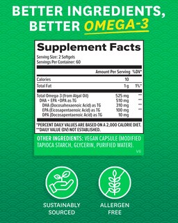 Foto 5 | Foto 5 | Suplemento Zenwise Health Vegan Omega 3 120 Cápsulas Blandas - Venta Internacional.