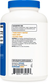 Foto 4 | Foto 4 | Suplemento Nutricost Gaba (ácido Gamma Aminobutírico) Y Vitamina B6 500 Mg 240 Cápsulas - Venta Internacional.