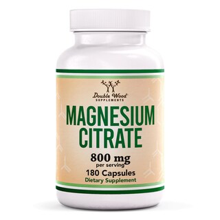 Foto 1 | Foto 1 | Cápsulas De Citrato De Magnesio Double Wood 800 Mg 180 Cápsulas - Venta Internacional.