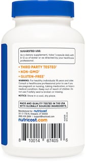 Foto 4 | Foto 4 | Suplemento Nutricost De Isoflavonas De Soja 150 Mg 180 Cápsulas - Venta Internacional.