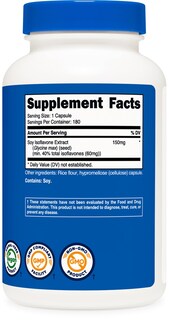 Foto 5 | Foto 5 | Suplemento Nutricost De Isoflavonas De Soja 150 Mg 180 Cápsulas - Venta Internacional.