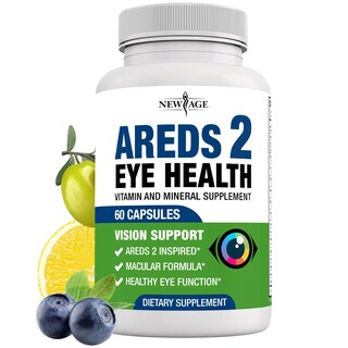 Foto 1 | Foto 1 | Vitamina Para Ojos New Age Areds 2 Con Arándano, 6000 Mg De Luteína, 60 Unidades - Venta Internacional.