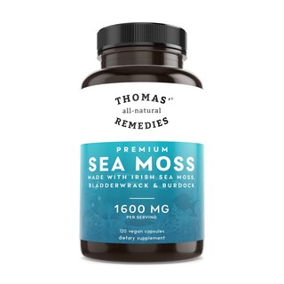 Foto 1 | Foto 1 | Complementa Los Remedios Totalmente Naturales De Thomas, Musgo Marino, 1600 Mg, 120 Cápsulas - Venta Internacional.
