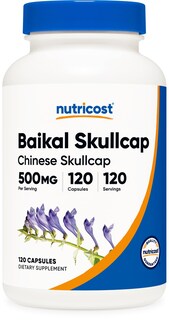 Foto 1 | Foto 1 | Suplemento Nutricost Baikal Skullcap 500 Mg 120 Cápsulas - Venta Internacional.