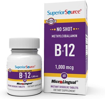 Foto 1 | Foto 1 | Metilcobalamina De Fuente Superior De Vitamina B12, 1000 Mcg, 60 Tabletas - Venta Internacional.