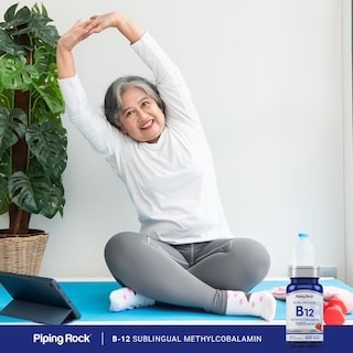 Foto 6 | Foto 6 | Suplemento Piping Rock De Vitamina B12 Sublingual, 1000 Mcg, 400 Comprimidos - Venta Internacional.