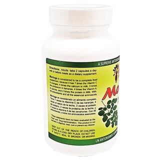 Foto 3 | Foto 3 | Suplemento Dietético Sunshine Naturals Moringa 120 Cápsulas - Venta Internacional.