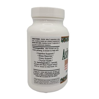 Foto 2 | Foto 2 | Suplemento Dietético Sunshine Naturals Ashwagandha 1000 Mg 100 Cápsulas - Venta Internacional.