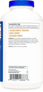 Foto 3 | Foto 3 | Suplemento Nutricost, Cápsulas Blandas De Aceite Mct, 1000 Mg, 300 Sfg - Venta Internacional.