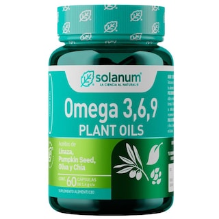 Foto 1 | Foto 1 | Omega 3, 6 Y 9 Plants Oil Solanum 60 Cápsulas