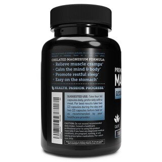 Foto 5 | Foto 5 | Suplemento Zeal Naturals De Magnesio Quelatado Premium De 400 Mg - Venta Internacional.