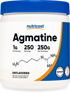 Foto 1 | Foto 1 | Suplemento Nutricost De Sulfato De Agmatina Puro En Polvo 250 G - Venta Internacional.