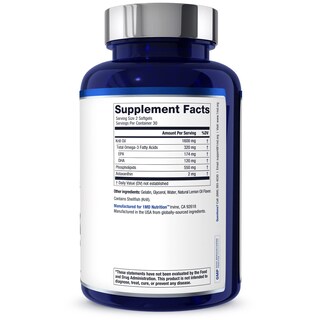 Foto 5 | Foto 5 | Suplemento 1md Nutrition Aceite De Krill Antártico Krillmd 60 Cápsulas - Venta Internacional.