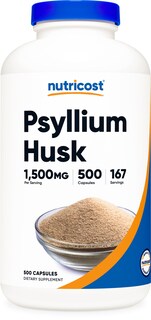 Foto 1 | Foto 1 | Suplemento Nutricost Psyllium Husk 1500 Mg 500 Cápsulas - Venta Internacional.