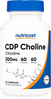Foto 1 | Foto 1 | Suplemento Nutricost Cdp Colina (citicolina) 300 Mg 60 Cápsulas - Venta Internacional.