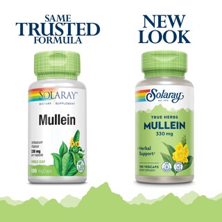 Foto 3 | Foto 3 | Suplemento Solaray Hoja De Gordolobo 330 Mg 100 Cápsulas Vegetarianas (x2) - Venta Internacional.