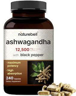 Foto 1 | Foto 1 | Suplementos Naturebell Ashwagandha De 12.500 Mg Con Pimienta Negra - Venta Internacional.
