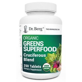 Foto 1 | Foto 1 | Suplemento Dr. Berg Greens Superfood Crucíferous 250 Comprimidos - Venta Internacional.