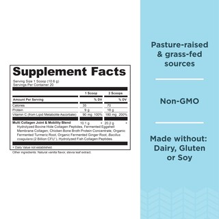 Foto 2 | Foto 2 | Proteína De Colágeno En Polvo Ancient Nutrition 220 Ml, 20 Porciones - Venta Internacional.