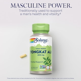 Foto 3 | Foto 3 | Suplemento Solaray Tongkat Ali, 400 Mg De Hierbas Para La Salud Masculina, 60 Cápsulas Vegetarianas - Venta Internacional.