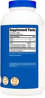 Foto 5 | Foto 5 | Suplemento Nutricost, Aceite De Pescado, Omega 3, Cápsulas Blandas, 1000 Mg, 240 - Venta Internacional.