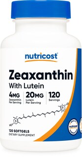 Foto 1 | Foto 1 | Suplemento Nutricost De Zeaxantina Con Luteína, 20 Mg, 120 Cápsulas Blandas - Venta Internacional.