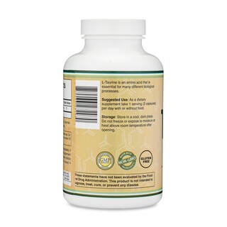 Foto 3 | Foto 3 | Suplemento Double Wood Taurine 1000 Mg 180 Cápsulas - Venta Internacional.