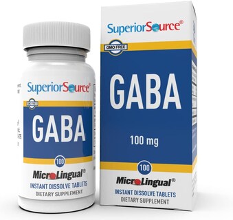 Foto 1 | Foto 1 | Suplemento Superior Source Gaba, 100 Mg, Tabletas Microlinguales - Venta Internacional.