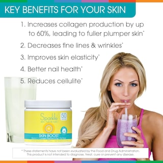 Foto 6 | Foto 6 | Suplemento Sparkle Collagen Verisol Skin Boost, 50 Porciones - Venta Internacional.