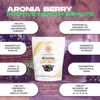 Foto 3 | Foto 3 | Suplemento Samsara Herbs Extracto De Aronia Berry 20:1 En Polvo 114 G - Venta Internacional.