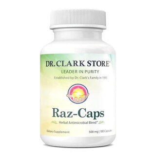 Foto 1 | Foto 1 | Suplemento Dr. Clark Raz-caps 500 Mg 100 Cápsulas De Gelatina - Venta Internacional.