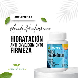 Foto 4 | Foto 4 | Suplemento Alimenticio Shanaturals Ácido Hialurónico