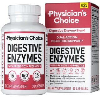 Foto 1 | Foto 1 | Enzimas Digestivas Physician's Choice 30 Comprimidos - Venta Internacional.