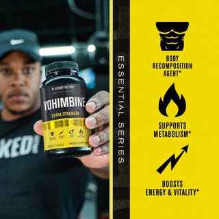 Foto 3 | Foto 3 | Suplemento Jacked Factory Yohimbine Extra Strength 270 Cápsulas - Venta Internacional