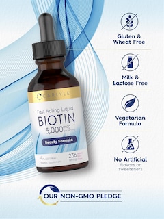 Foto 5 | Foto 5 | Suplemento Carlyle Biotin Liquid Drops 5000 Mcg 120 Ml - Venta Internacional.
