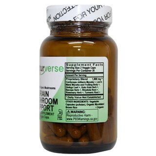 Foto 2 | Foto 2 | Suplemento Naturverse Brain Mushroom Support Cog 60 Vegcaps - Venta Internacional.