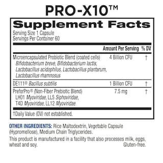 Foto 2 | Foto 2 | Suplemento Probiótico Biotrust Pro-x10 2.0 Para El Sistema Inmunitario - Venta Internacional.