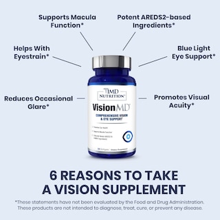 Foto 2 | Foto 2 | Suplemento Para Ojos 1md Nutrition Visionmd Con Luteína Y Zeaxantina - Venta Internacional.