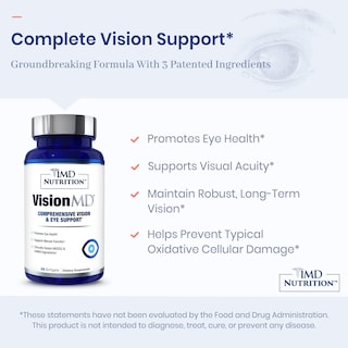 Foto 3 | Foto 3 | Suplemento Para Ojos 1md Nutrition Visionmd Con Luteína Y Zeaxantina - Venta Internacional.