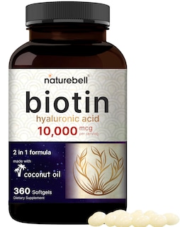 Foto 1 | Foto 1 | Suplemento de Biotina Naturebell De 10000 Mcg Más Ácido Hialurónico De 25 Mg - Venta Internacional