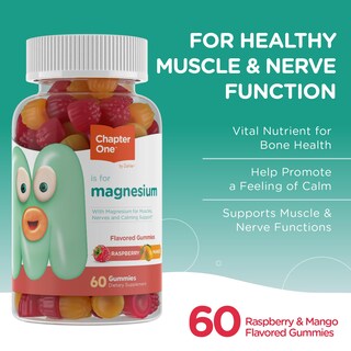 Foto 3 | Foto 3 | Gomitas De Magnesio Zahler Chapter One, 100 Mg Para Niños, 60 Unidades - Venta Internacional.